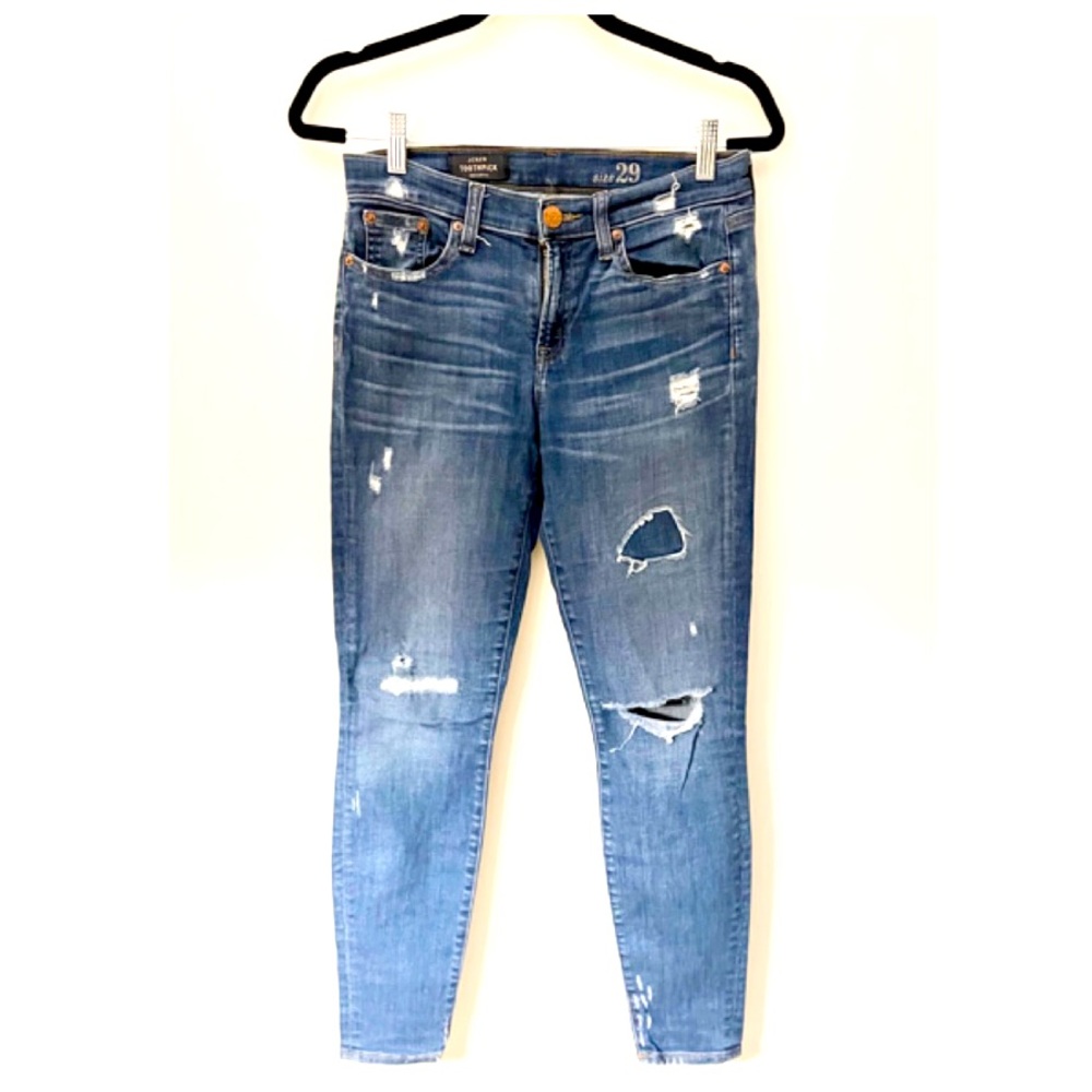 J.CREW Toothpick Jeans